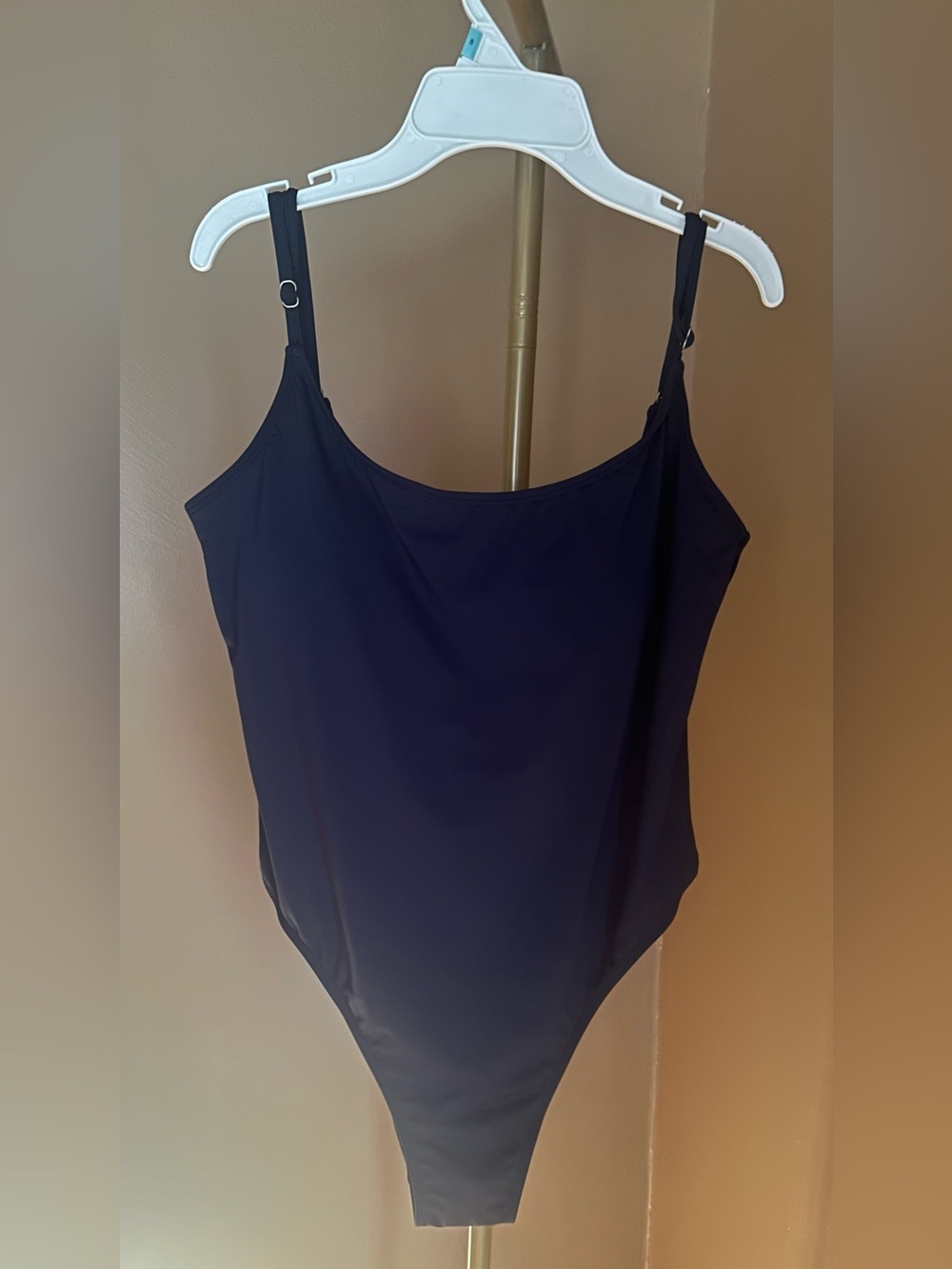 Cotton On Navy One-Piece Swimsuit with Adjustable Straps